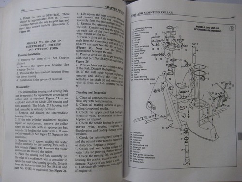 VOLVO STERN DRIVE WORKSHOP MANUAL,1968 to 1993 inc.Duo Prop. models. - Picture 15 of 15