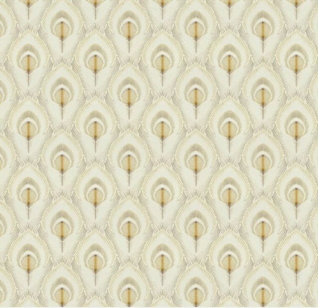 Laura Ashley 1 Roll Montague Gold Wallpaper Paste The Wall Batch