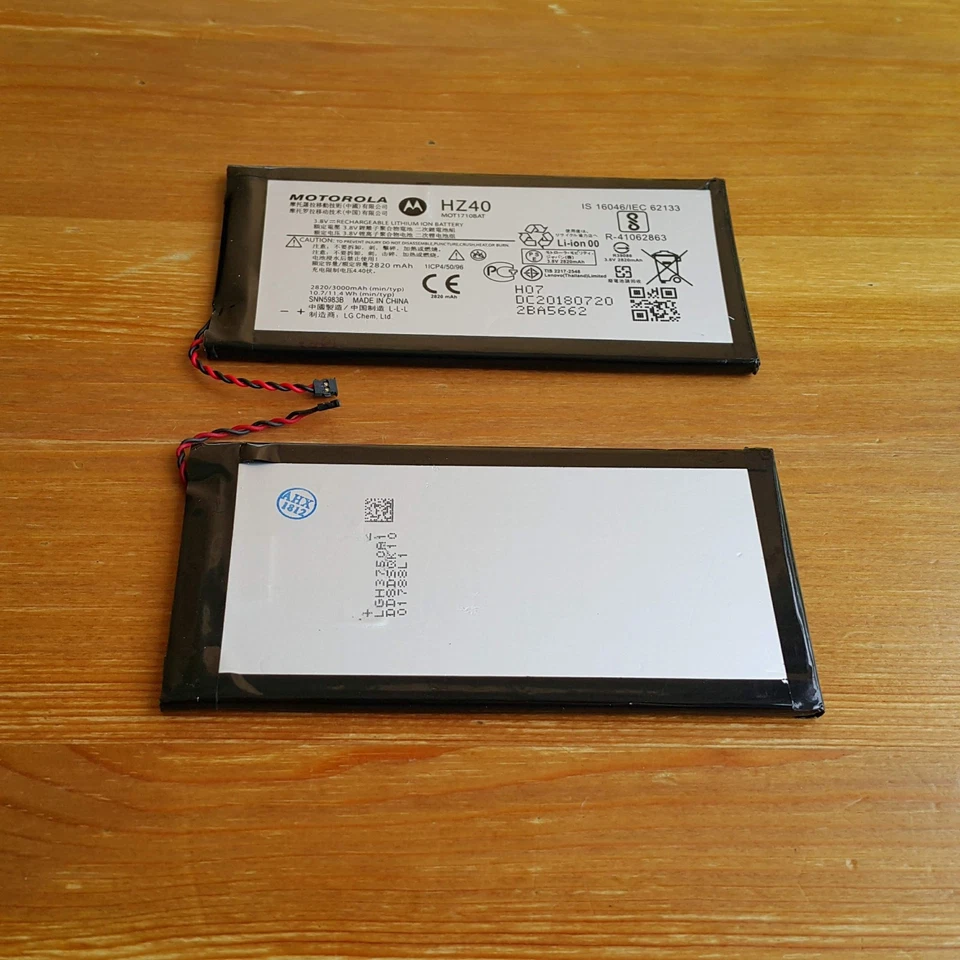 Batería MOTOROLA HZ40 GENUINA para Moto Z Play XT1710 3000mAh - Vendedor Local Foto 2 de 4