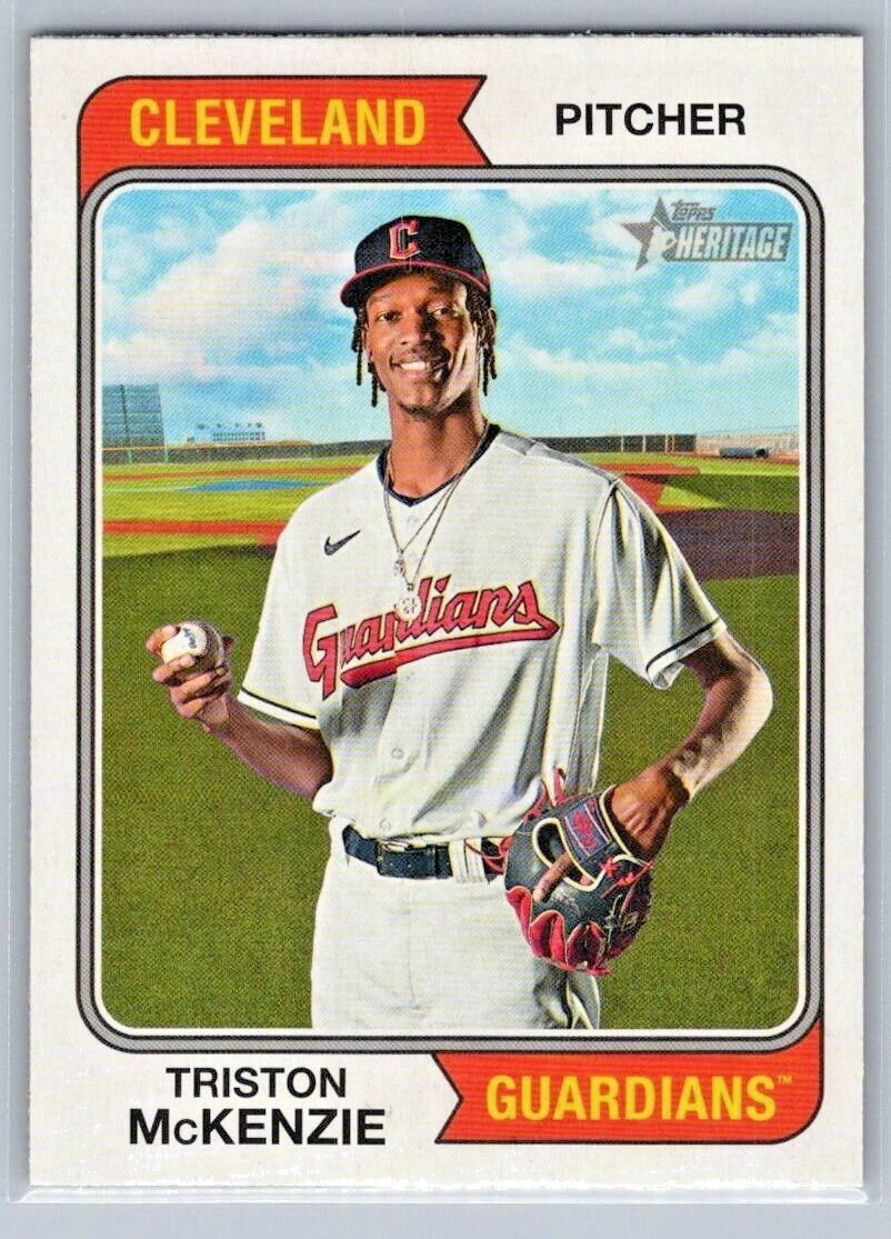2023 Topps Heritage - Triston McKenzie #299 for sale | eBay