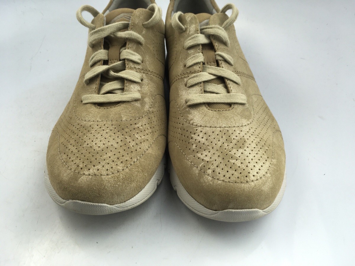 Dansko Alissa Sneaker Dansko Women's Alissa Gold Print Leather