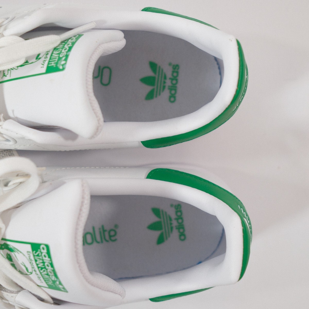Adidas Stan Smith White Green (Youth) M20605 Size 5.5 (Read