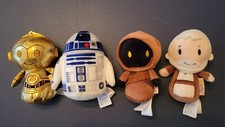 Hallmark Itty Bittys Star Wars Lot of 4 Plush Toys