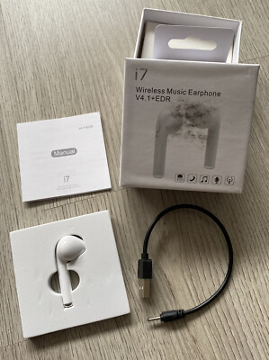 Kopfhörer i7 - Wireless Music Earphone V4.1 + EDR (neu in Originalverpackung)