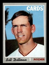 1970 Topps Baseball #386 Bill Dillman EX/MT