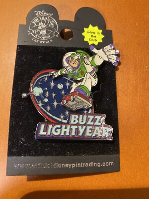 Disney Buzz Lightyear 3D Trading Pin Toy Story Buzz Stacked for