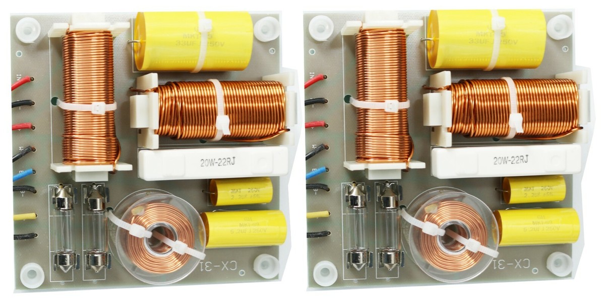 2x EMB CX-31 Replacement Speaker Crossover 2500W Works with All