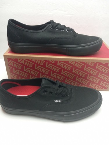 Vans Authentic Pro Lace Black Canvas 