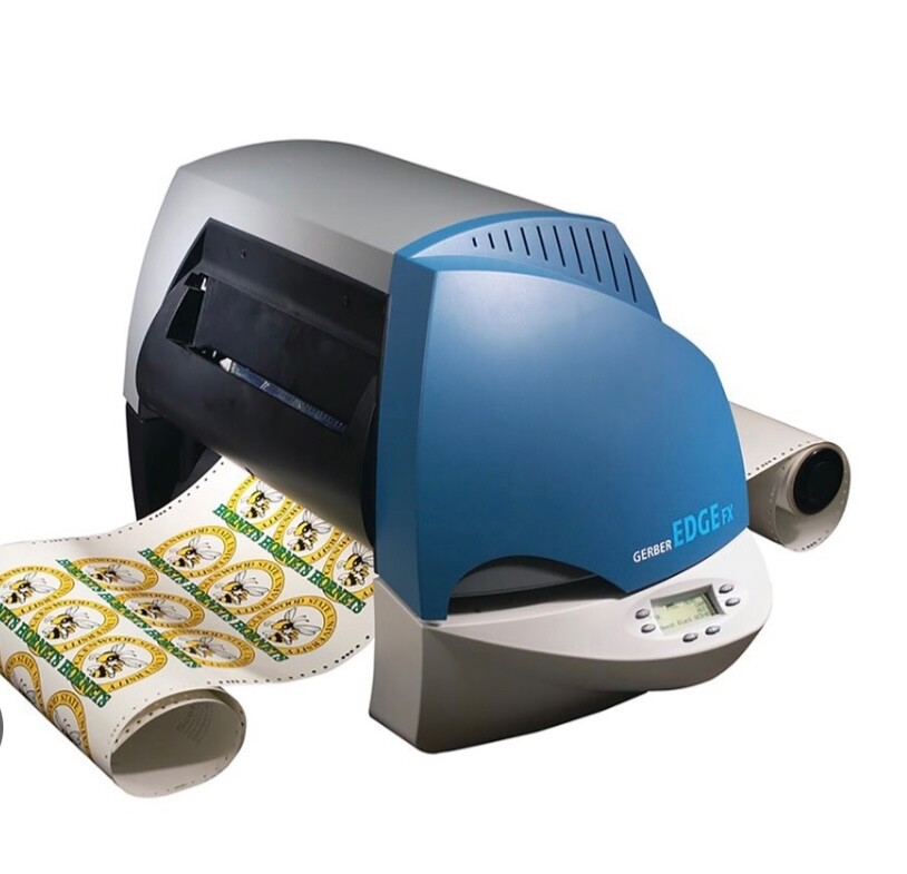 Gerber Edge FX Thermal Printer GSX plus Plotter Omega software and