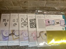 Lot 6 Gina K Designs Therm O Web Foil-Mates True Friend Swirls Damasks Wedding 2