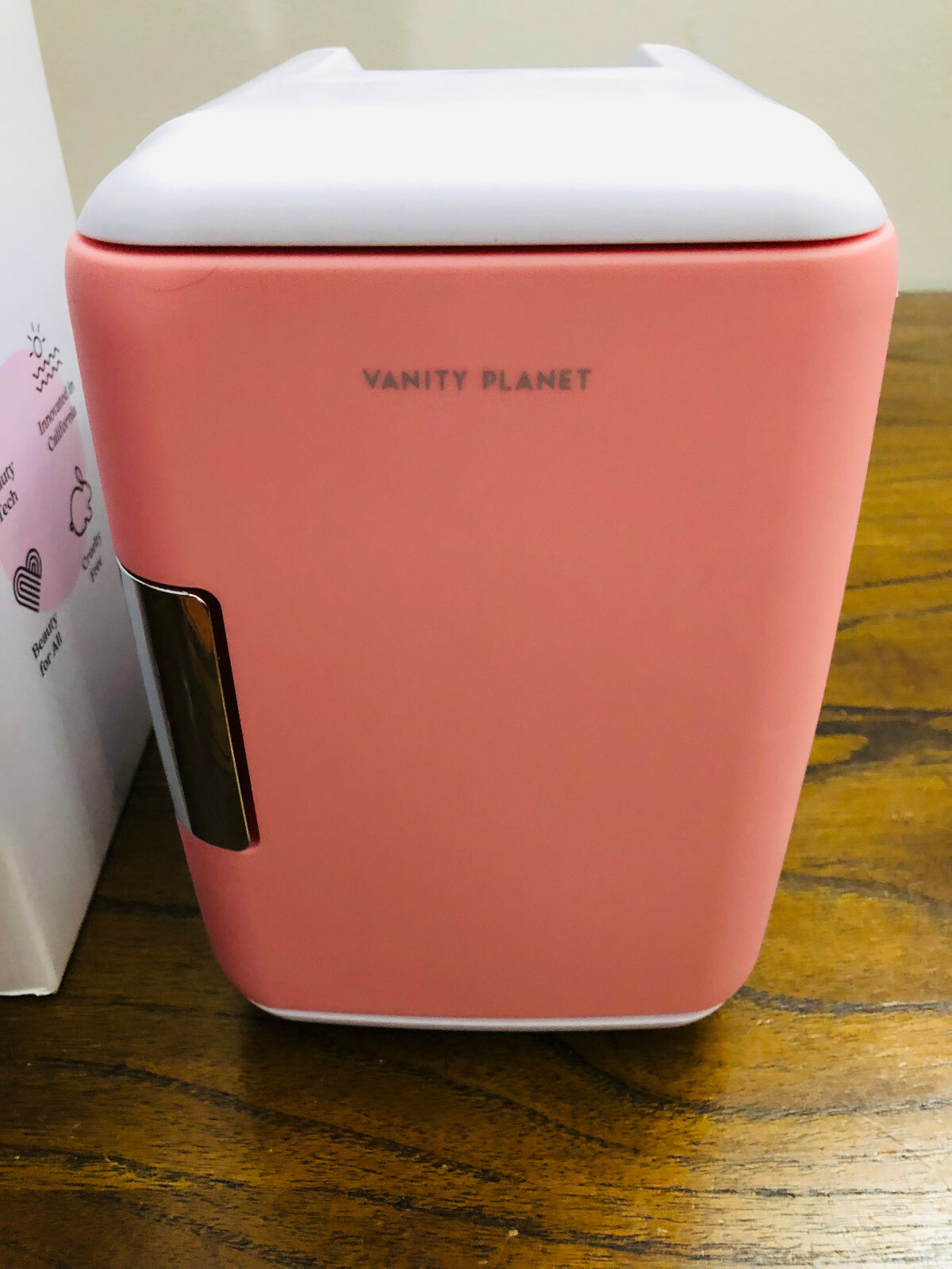 New Vanity Skincare Fridge Pink Outlines Skincare Makeup