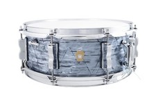 Ludwig Legacy Mahogany Sky Blue Pearl Jazz Fest 5.5x14" Snare Drum USA Made NEW