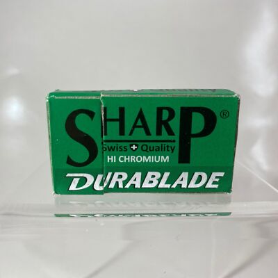 Sharp Durablade Double-Edge Razor Blades (10 blade pack)