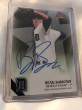 2015 Bowman Best Beau Burrows Auto! Tigers Rare