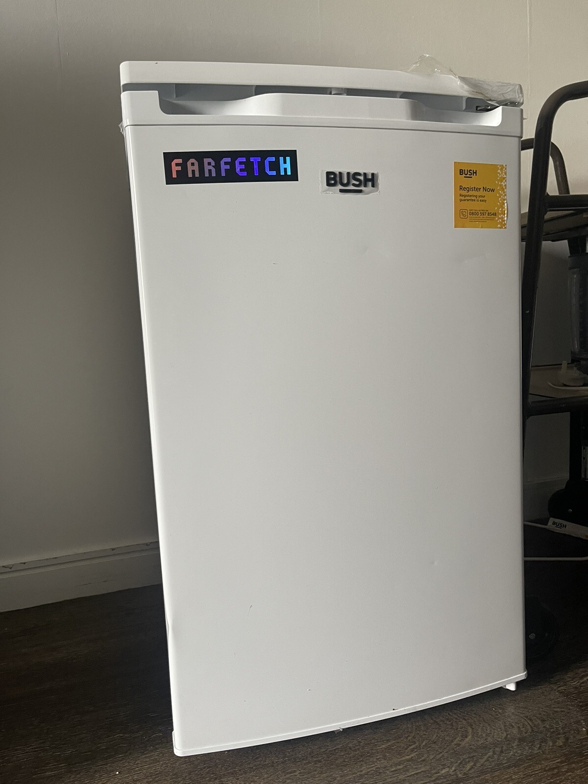 Bush M5085UCL Under Counter Larder Fridge White Compact Fridge eBay