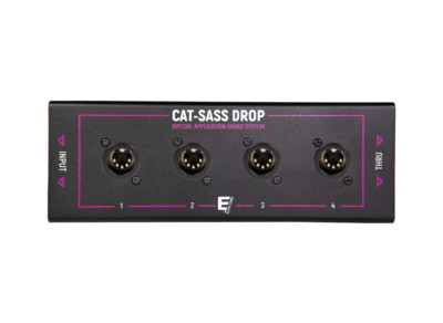 Elite Core CAT-SASS DROP with 4 XLR 5 Pin Male Connectores - RJ45 in- Thru