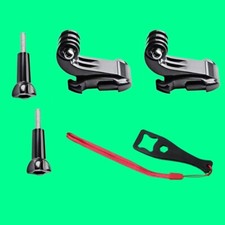 Heavy-Duty 2x J-Hook Buckle mounts And Long Screw with Cap w/Nut Spanner Wrench