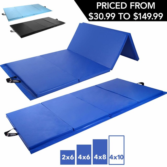 Gymmatsdirect 4x10x2 Gymnastics Tumbling Exercise Mat High