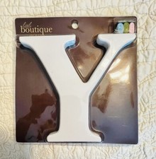 Little Boutique Wall Letter Y Only Ribbons Hang Nursery Large