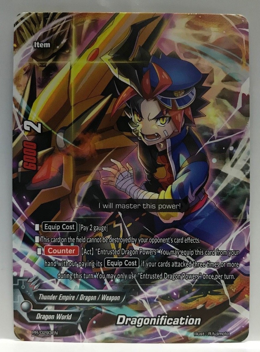 Bushiroad Future Card Buddyfight Dragonification PR/0293EN Dragon