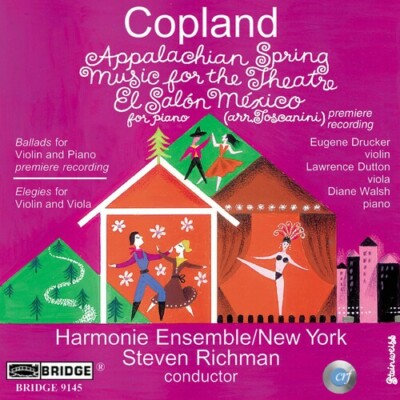 Rarities & Masterpieces by Copland / Richman / Harmonie Ensemble New York...