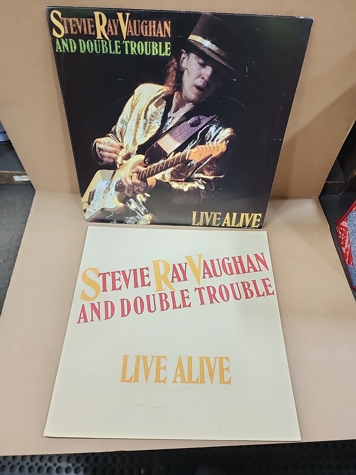 スティービーレイヴォーン　ラストライブポスター　ALPINE VALLY スティービーレイヴォーン ラストライブポスター ALPINE VALLY