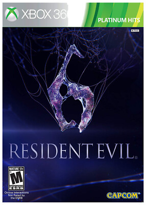 Resident Evil 6 Microsoft Xbox 360 - Capcom - Factory Sealed
