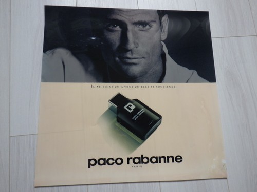 9x affiches plastique Givenchy Paco Rabanne Rochas Nina Ricci Anais Anais Diva - Picture 8 of 12