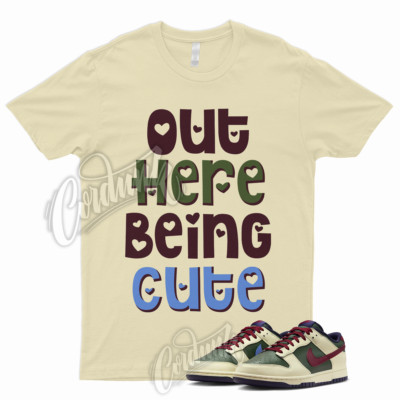 CUTE T Shirt for Dunk Low Retro Fir Coconut Milk Melon Tint Team Red To You 1