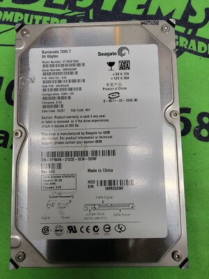 Seagate Barracuda 7200.7 80GB Internal SATA 7200RPM 3.5'' Hard Drive ST380819AS