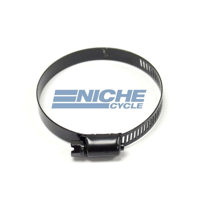 2 1/4" Universal Black Adjustable Hose Clamp Metal 8mm Narrow 3864mm