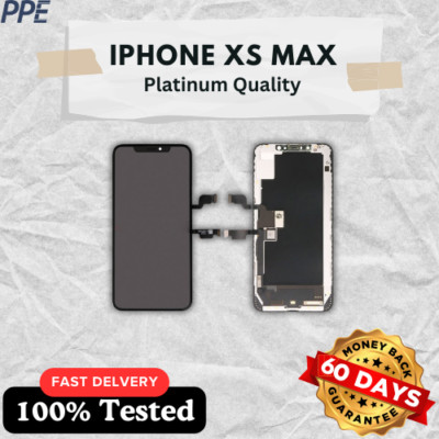 Für Apple iPhone XS Max Soft OLED Ersatz Bildschirm 3D Touch Digitizer UK