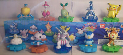 (551) TOP! Satz POKÉMON DIAMOND PEARL DIALGA & PALKIA Figuren + BPZ von BANDAI 