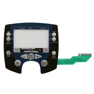 For MINELAB OUATTRO mp Metal Detector Protective Film Keypad Membrane