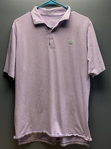 B. Draddy & Ralph Lauren RLX Sport Blue Purple Striped Golf Polo TPC Scottsdale - Picture 7 of 12