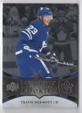 2018-19 Upper Deck Ice Exquisite Collection - Platinum Rookies Travis Dermott