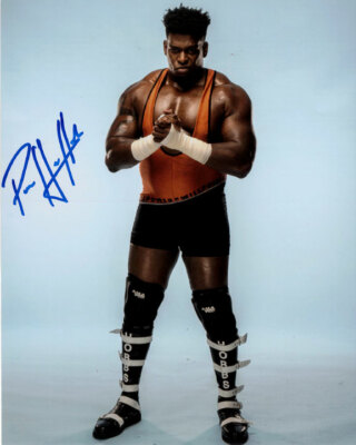 Offizielle Highspots - Powerhouse Hobbs ''Promo Pose'' handsigniert 8x10 *inkl. Echtheitszertifikat*