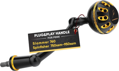 Power Handle Compatible for Penn Vintage Reel Spinfisher V 2500-4500 Spinfisher 