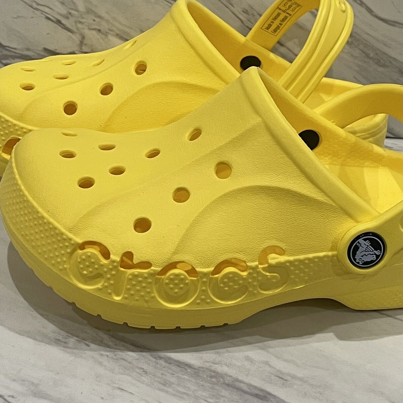 Crocs Baya Clog K 205483-7C1 Yellow Lemon Kids Unisex Size j1