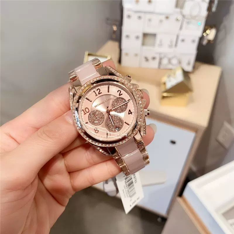 MICHAEL KORS 腕時計 Michael Kors MK6763 Blair Women's Pink Watch | eBay