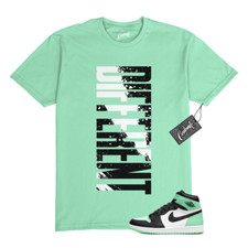 1 Green Glow Mint White Black High T Shirt Match DFRNT