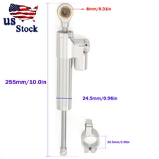 CNC Adjustable Steering Damper Stabilizer For Yamaha Honda Suzuki Motorcycle