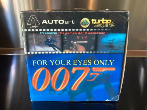 LOTUS ESPRIT TURBO JAMES BOND FOR YOUR EYES ONLY VERSION RT DRIVE 1/18 AUTOART - Imagen 22 de 24