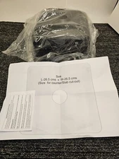 Monarch Abode Drop-in Kitchen Sink Metal Bowl 26.5cm x 26.5cm For Counter Slab