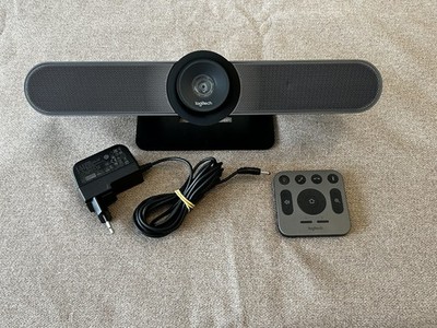 Logitech WEBCAM MeetUp Camera HD Video & Audio Conferencing System Model V-R0007