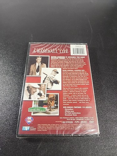 Richie Ashburn: A Baseball Life (DVD, 2008, 2-Disc Set) ⭐NEW/SEALED⭐ - Picture 3 of 3