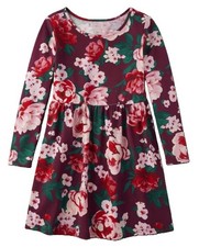 New TCP The Children's Place Holiday Floral Dress Size XL 14 NWT