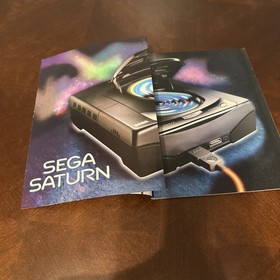 RARE May 1995 Sega Visions Video Game Magazine Sega Saturn It's Out There Promo