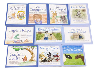 10 Book Bundle Easy Stories and Folktales in Latin Level 1 University of Dallas