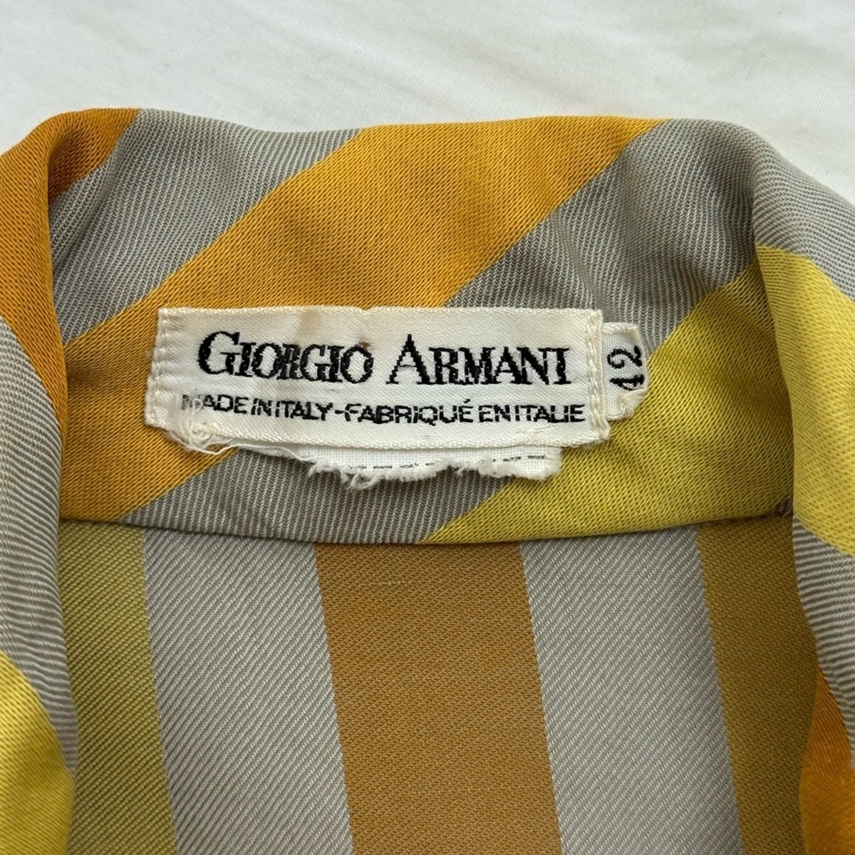 Vintage Giorgio Armani Blouse – 1980s Italy – Silk | eBay